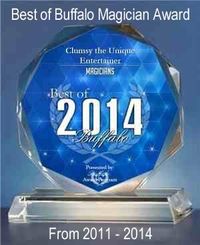 Best of Buffalo 2014 Magician award