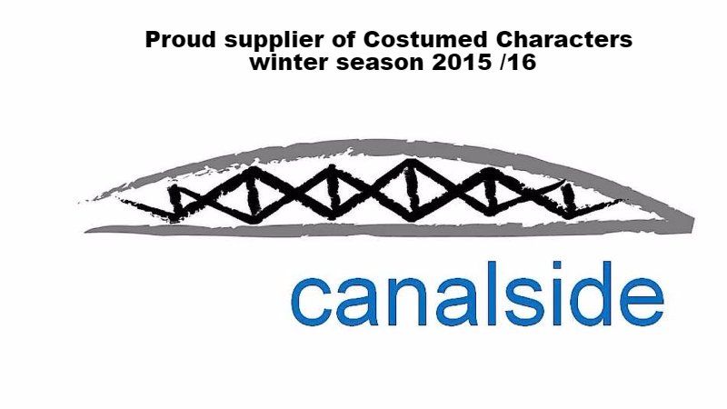 Canalside provider of Costummed Characters 2015/2016