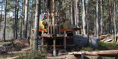 Machine for Drilling a Well - Duncansville, PA - Ritchey Well Drilling