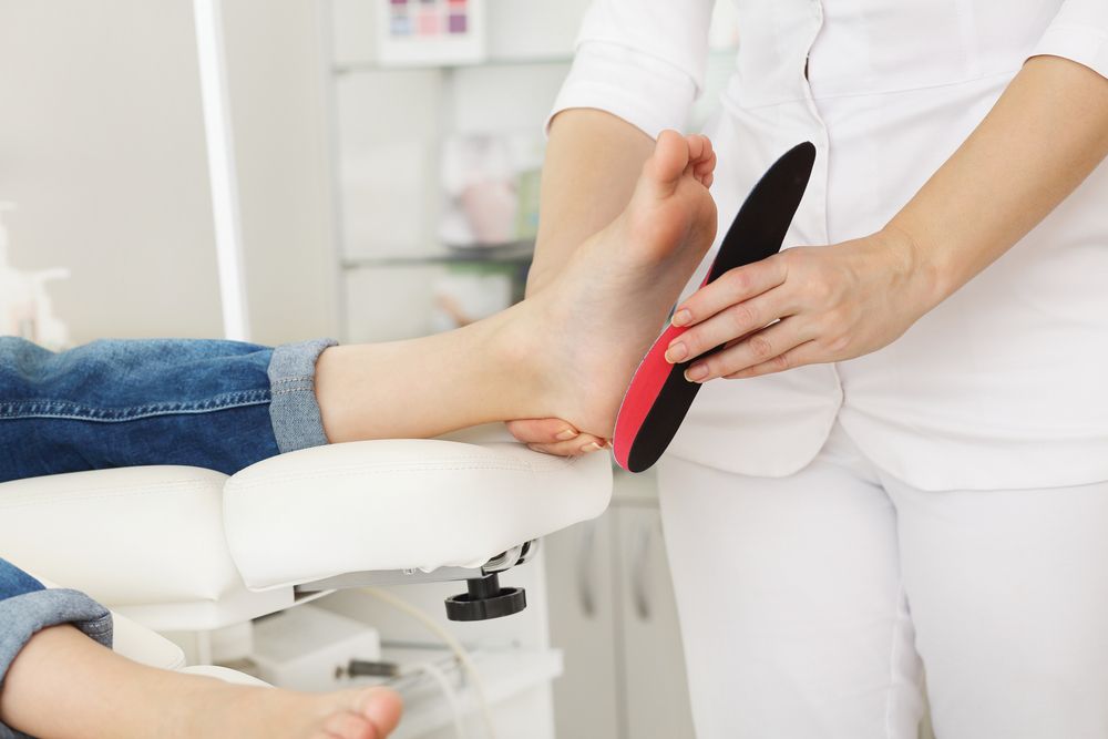 Fitting Orthotic Insoles for Lower Limb Care — Providing Diabetes Foot Assessments in Forster, NSW