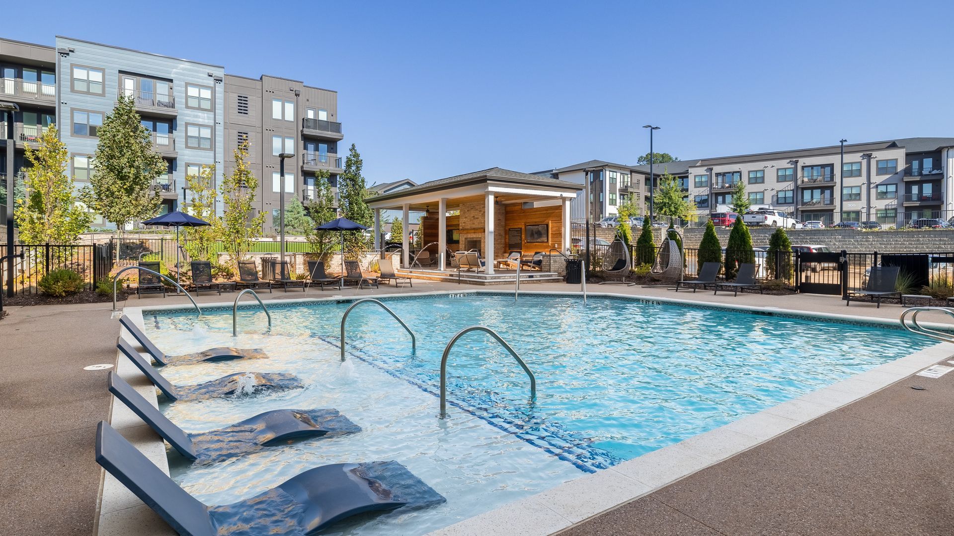 Swimming pool at Signal in Hapeville, GA.