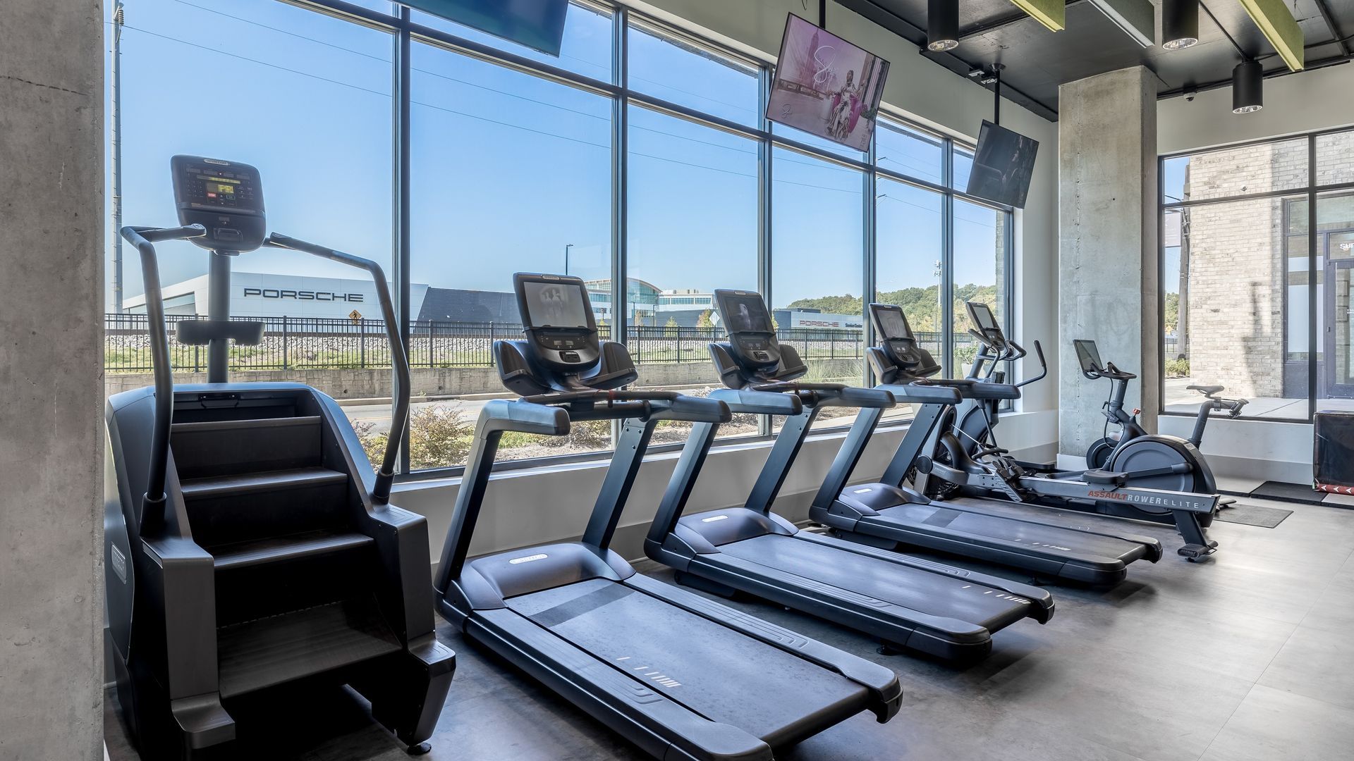 Treadmills at Signal in Hapeville, GA.