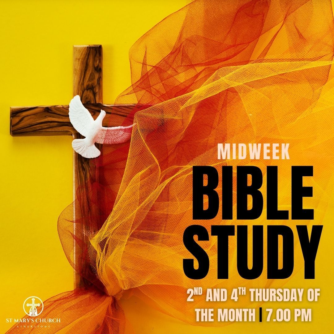 A september schedule with a picture of a church in the background