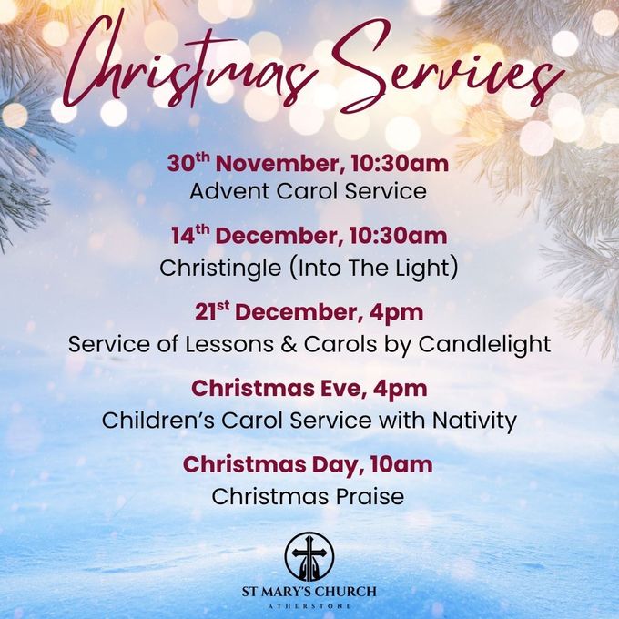 An advertisement for messy church crafts fun and food on september 29th st mary's atherstone warwickshire