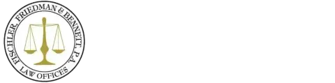 A logo for friedman and bennett law offices