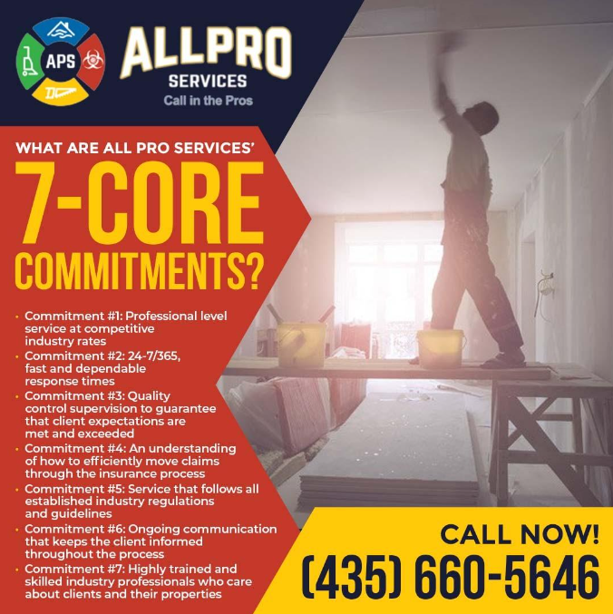 All Pro Services & Core Commitments to their customers
