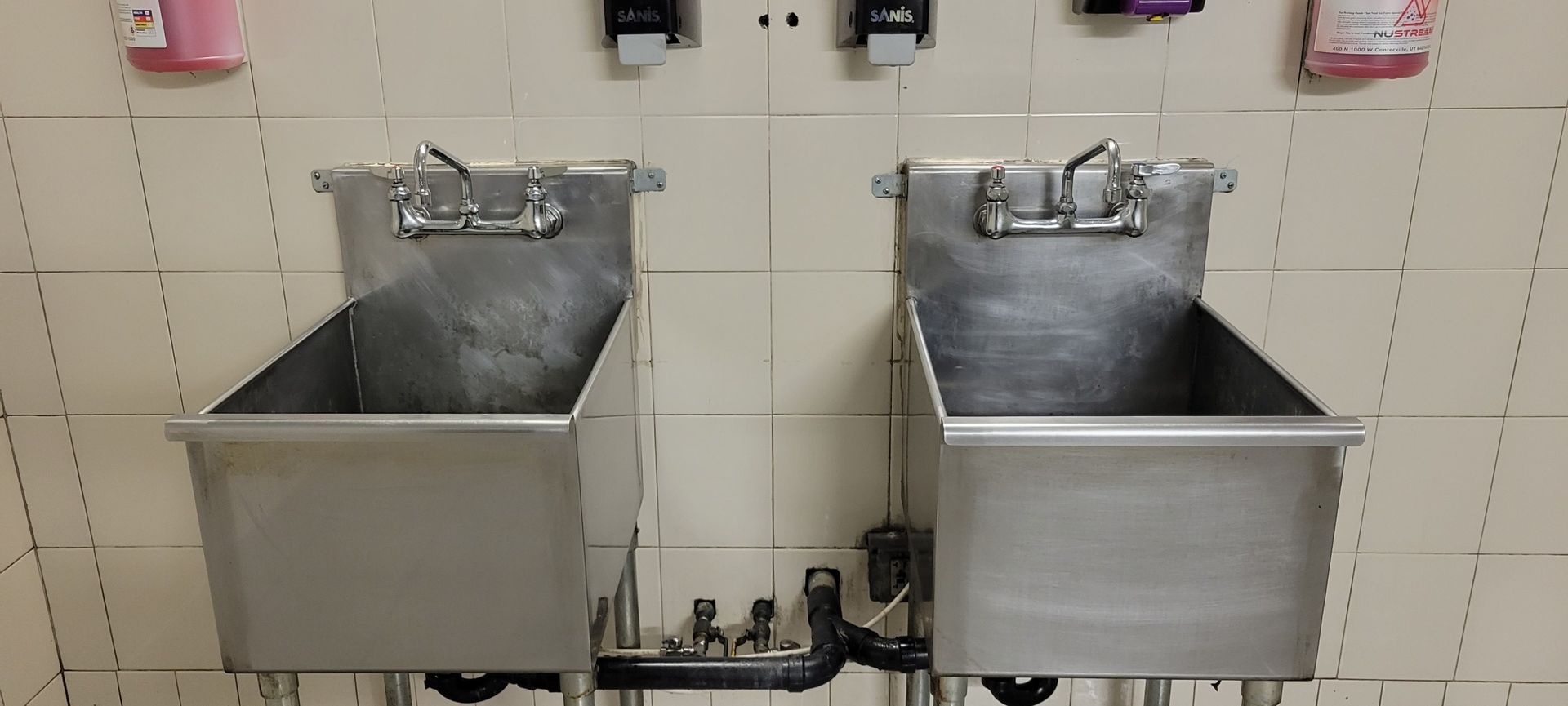 After professional janitorial services