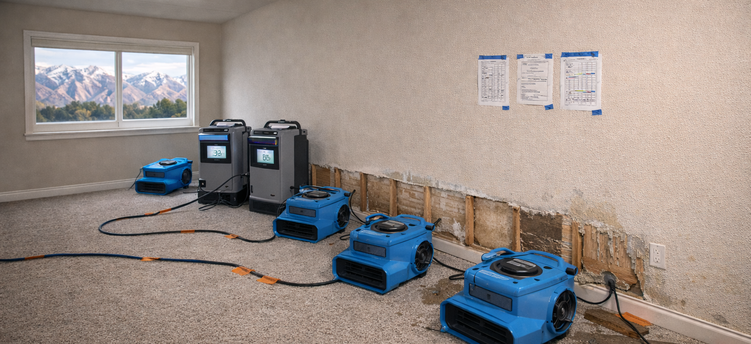 Salt Lake City water damage restoration
