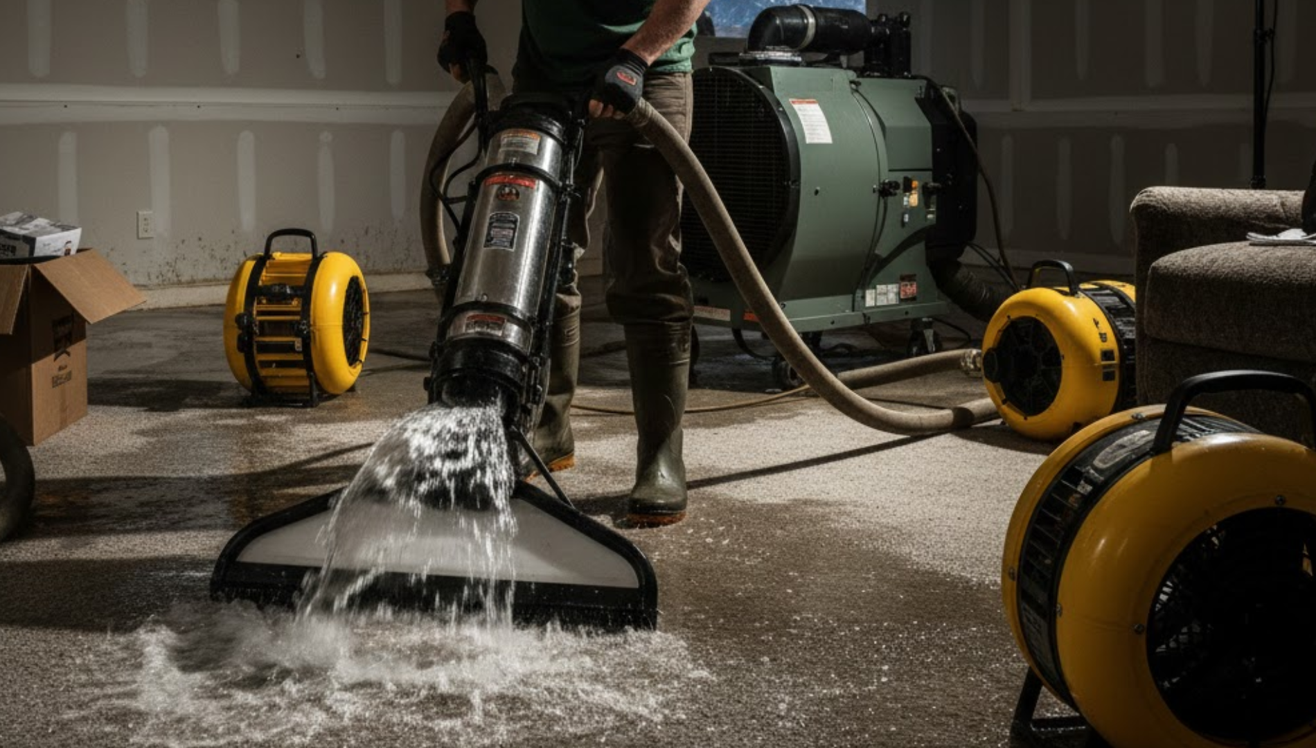 emergency water removal Salt Lake City