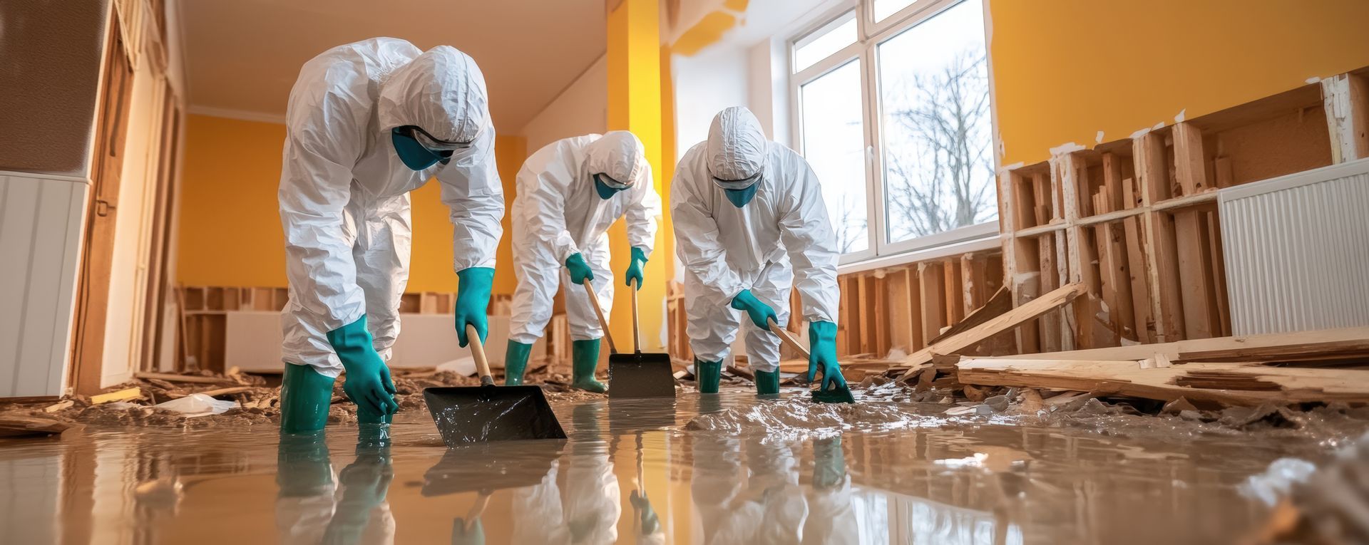 water damage restoration Sandy