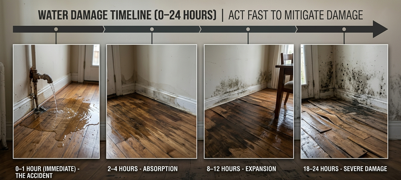 water damage cleanup Salt Lake City