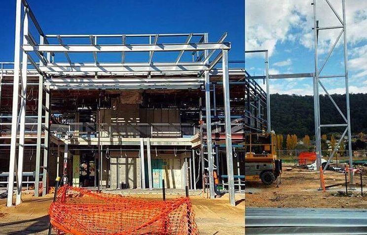 Picture of a Building Under Construction — Mayric Engineering in Taree, NSW