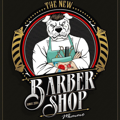 Logo The New Barber Shop Mimmo