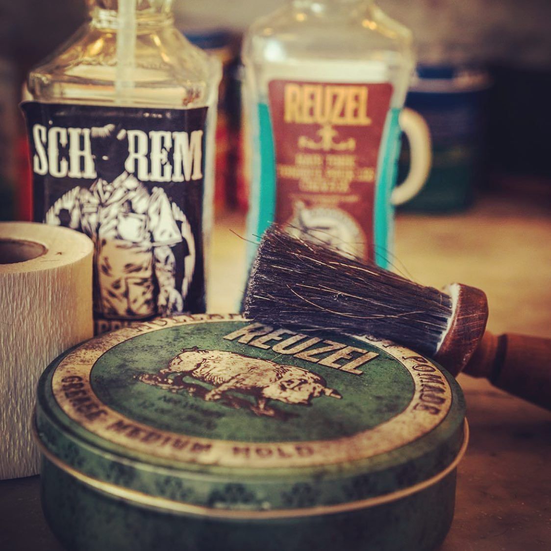 prodotti per taglio barba e capelli