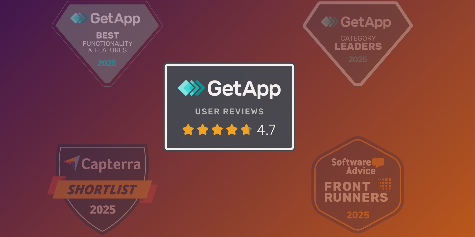Forms On Fire wins 2025 Capterra, Software Advice, and GetApp awards