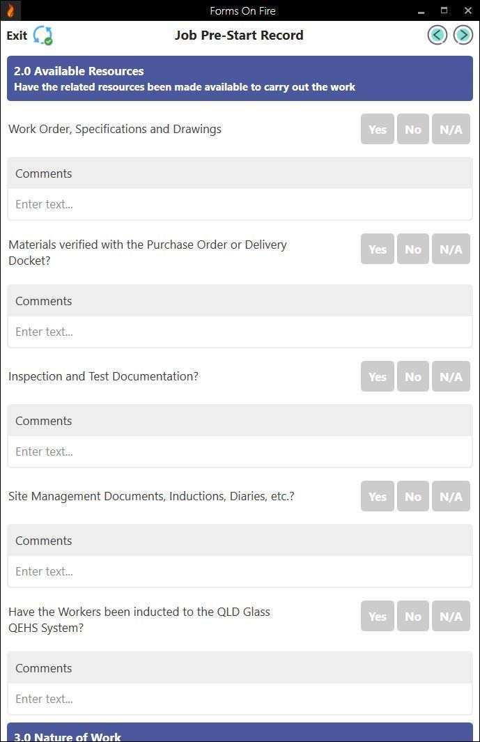 Construction job briefing from part 2