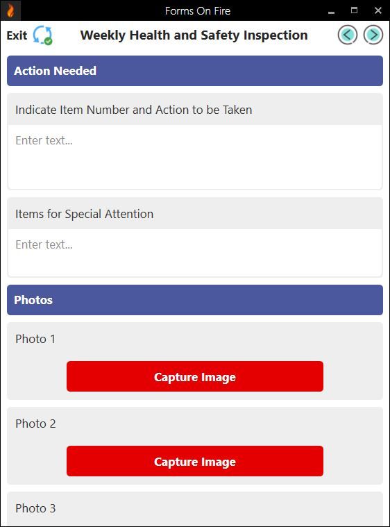 Weekly health and safety checklist part 3.