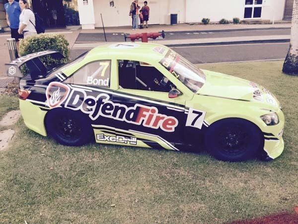 defend fire car
