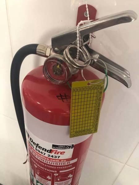 fire extinguisher