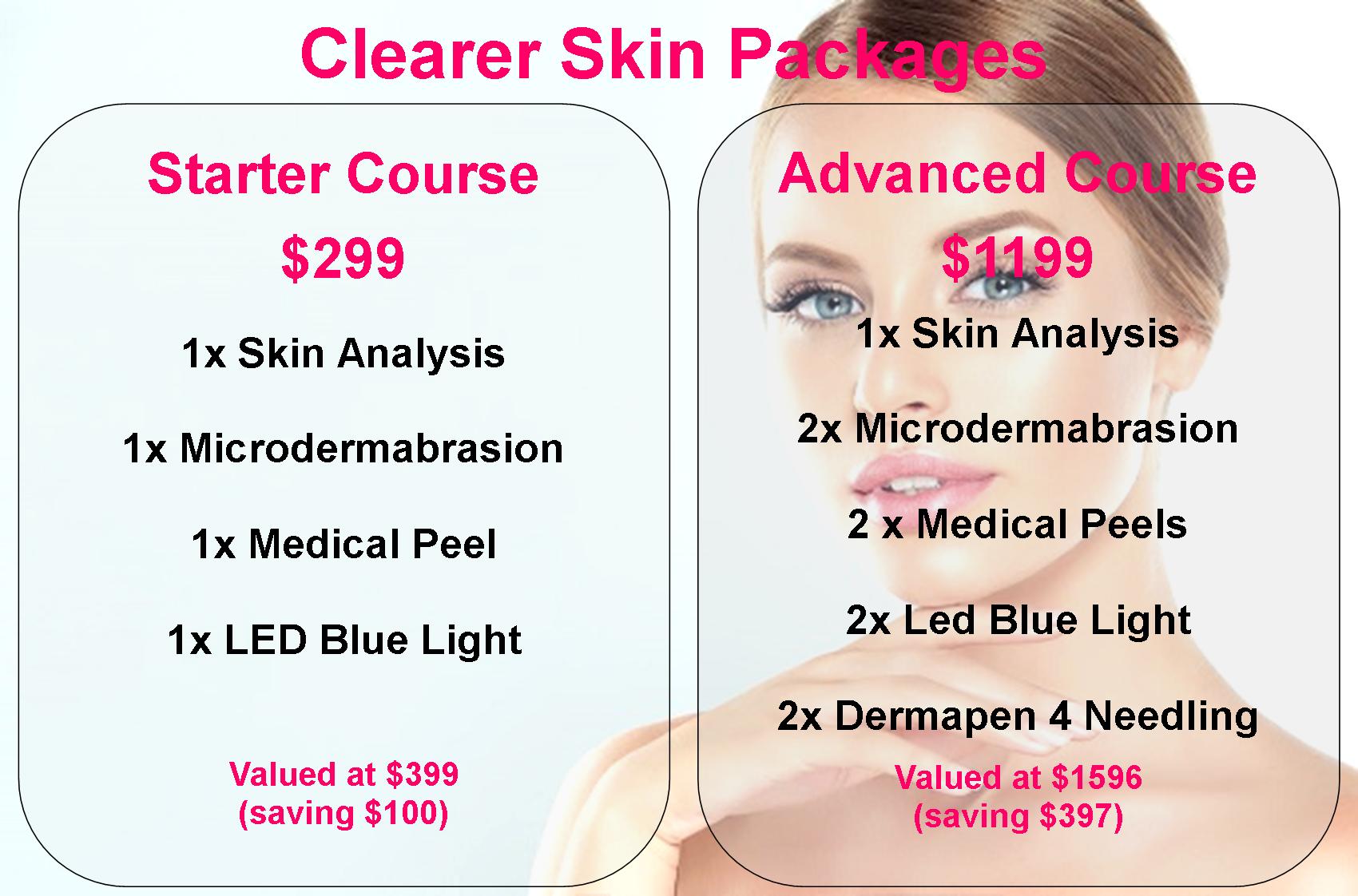 Cleaner Skin Packages