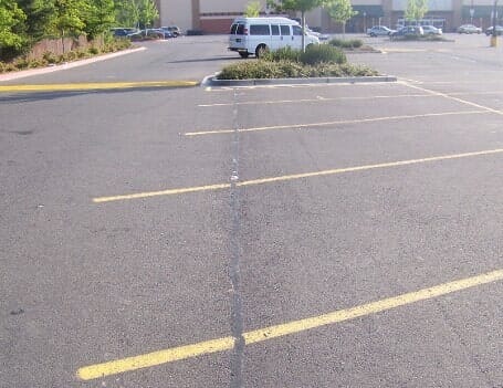 Crack Fill After - Asphalt Paving in Lynnwood, Washington