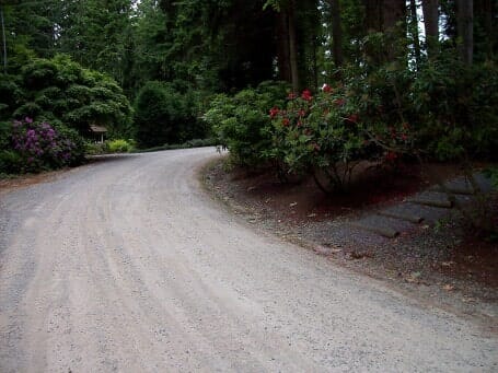Easment Road Before - Asphalt Paving in Lynnwood, Washington