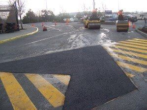 Patching During - Asphalt Paving in Lynnwood, Washington