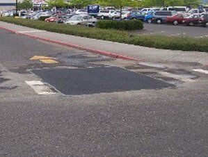 Patching Finished - Asphalt Paving in Lynnwood, Washington