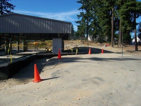 Playground Before - Asphalt Paving in Lynnwood, Washington