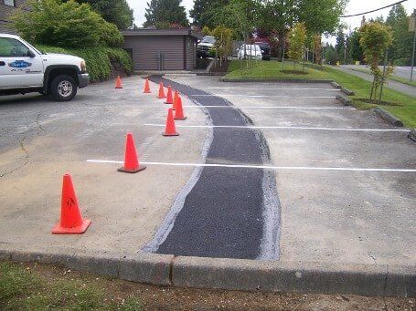 Trench Patch After - Asphalt Paving in Lynnwood, Washington