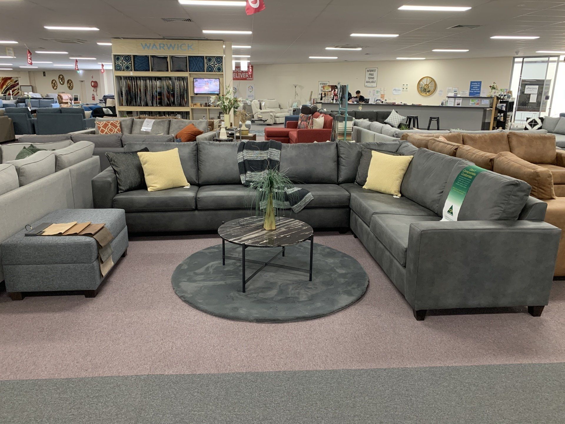 Covington Sofa with Round Table — Gold Coast, QLD — Furniture N More