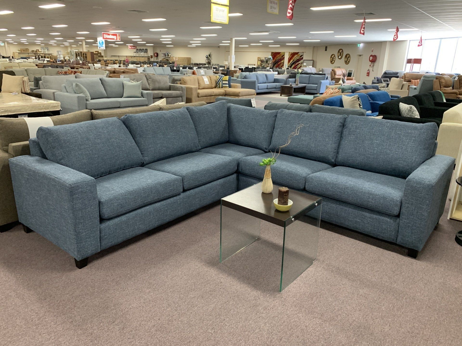 Covington Sofa and Glass Table — Gold Coast, QLD — Furniture N More