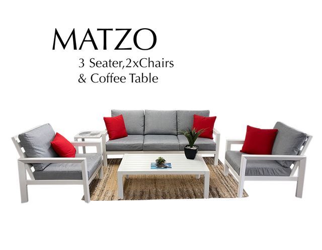 3 Seater Chairs and Coffee Table — Gold Coast, QLD — Furniture N More