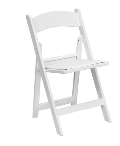 White Padded Chairs