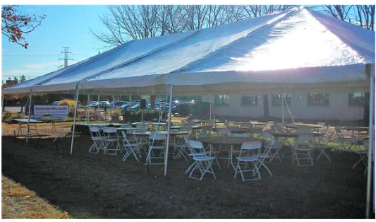 30X60 Frame Tent (300 Guests)