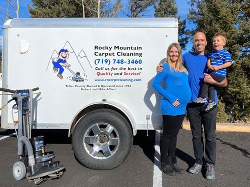 Rocky Mountain Carpet Cleaning Owner And Family