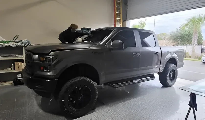 Ford F-150 Windshield replacement in Tarpon Springs, FL