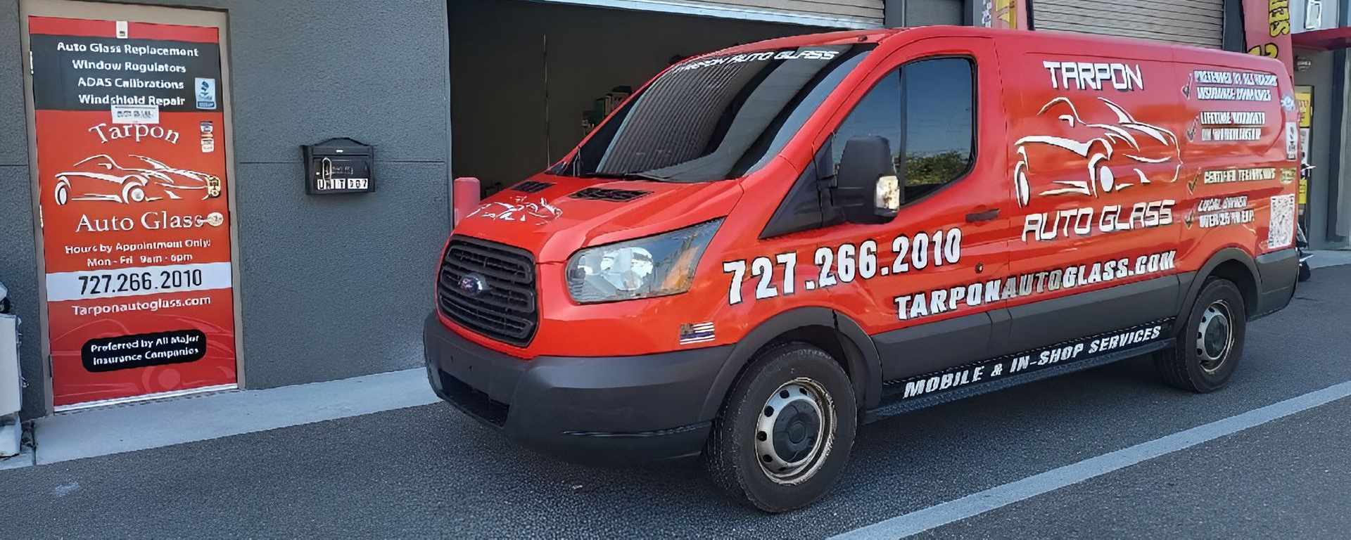 Toyota Camry Auto Glass Repair in Tarpon Springs, FL