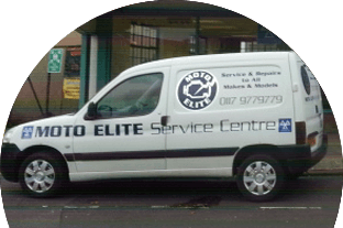 Moto Elite Service Centre Ltd van 