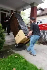 “Open box with labeled contents and bubble wrap inside”