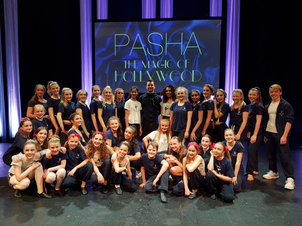 Riley team with Pasha and Anna