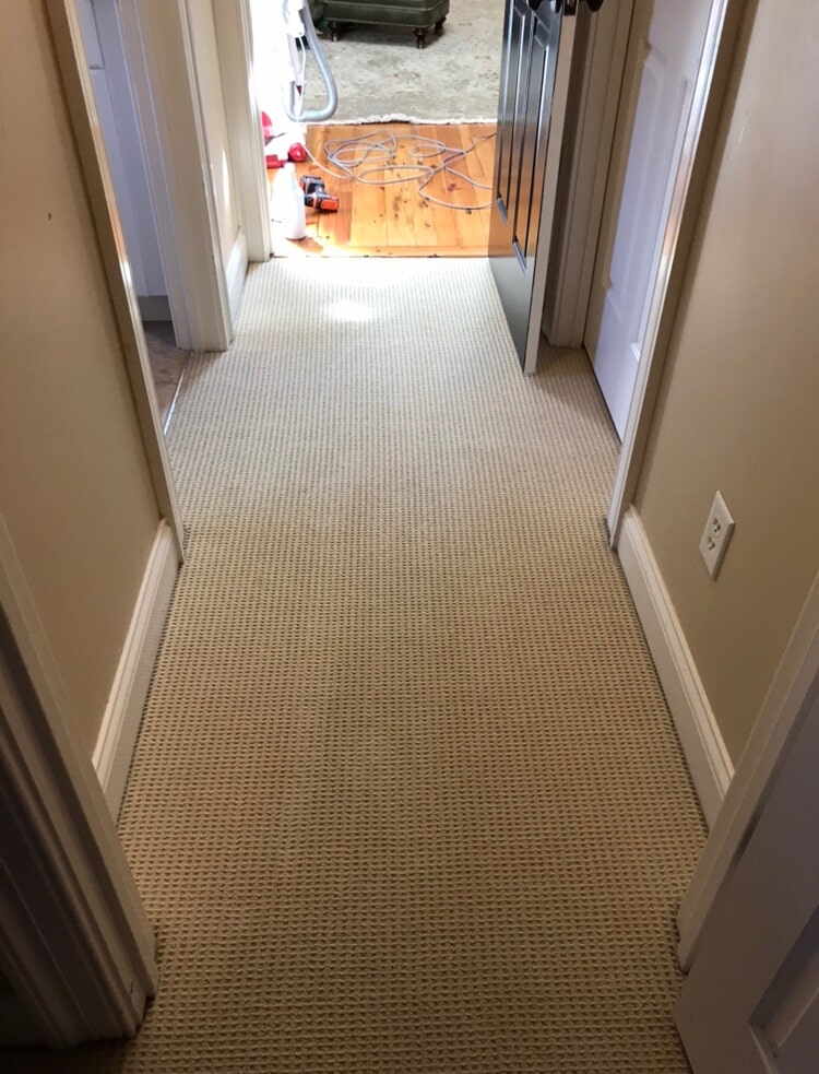 Cleaned hallway — Floor Cleaning in Lexington, KY