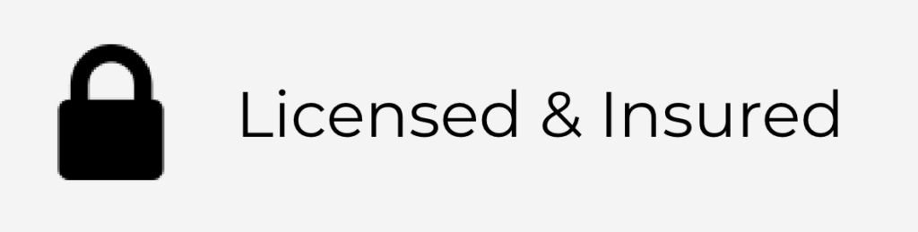 Black padlock icon next to 