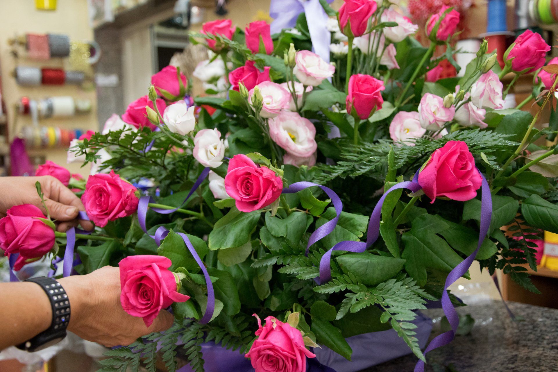 fiori per servizi funebri