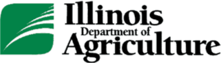 a logo for the illinois department of agriculture