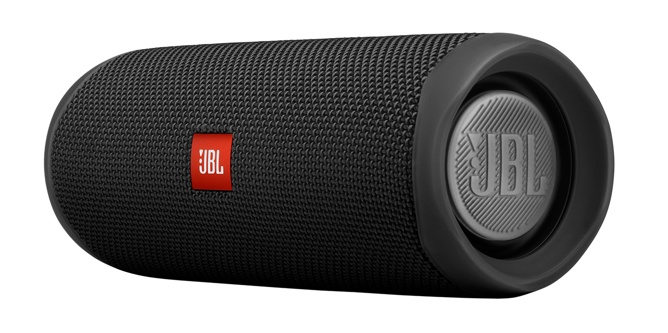 Altavoz Bluetooth portátil JBL Flip 5 negro.