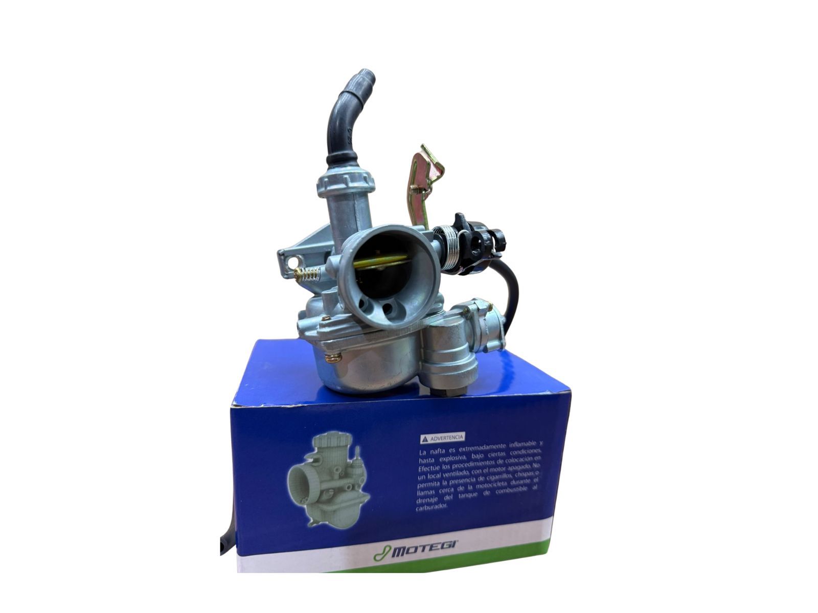 Carburador completo motos 110 motegi (220013)uso con cable