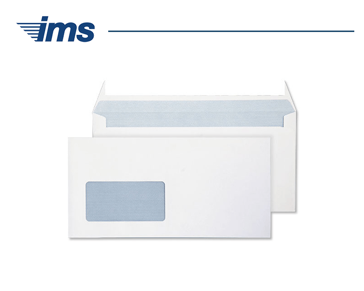 Mailroom machinery compatible envelopes