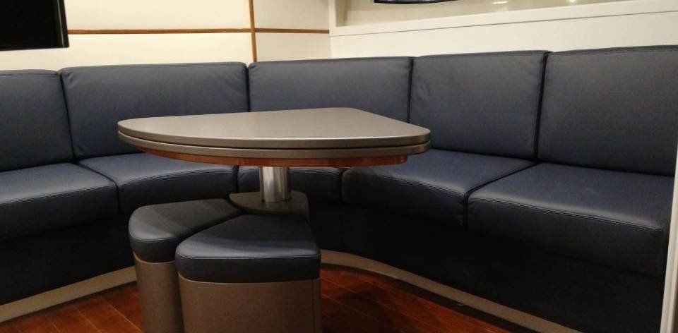 Tappezzeria interni barca