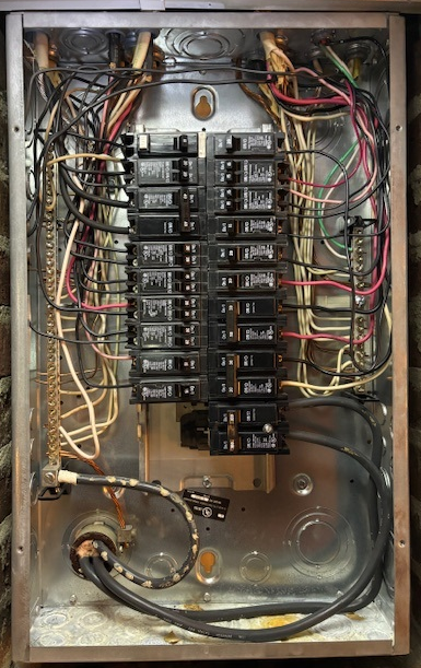 Technician Working Maintenance on The Electrical System — Boardman, OH — Lyons Electric Inc.